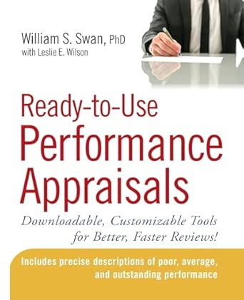 Ready-to-Use Performance Appraisals: Downloadable, Customizable Tools for Better, Faster Reviews!-Wow! eBook