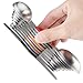 Magnetic Measuring Spoons Set Stainless Steel Dual Sided Stackable Teaspoon Tablespoon Nesting Measuring Spoon for Measuring Dry and Liquid Ingredients Color