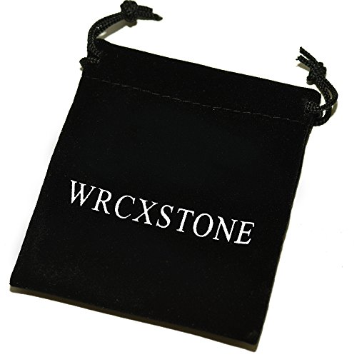 Wrcxstone Natural Stone Bracelet Mens Black Lava Rock Bracelet Tiger Eye Gemstone Bracelet Yoga Essential Oil Bracelet Charm Gift (3 Pcs A Set) #TOP5