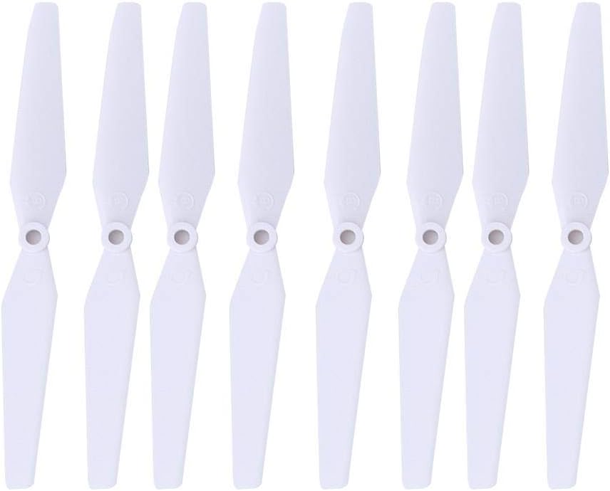 8PCS RC 2-Blade Propeller Parts Fit for XK X1 Quadcopter RC Drone Parts(White) Modeling Accessory