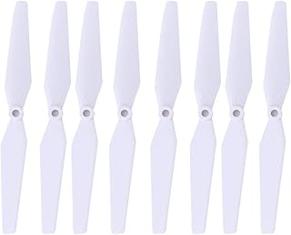 8PCS RC 2-Blade Propeller Parts Fit for WLtoys XK X1 Quadcopter RC Drone Parts(White) Modeling Accessory