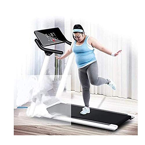 Image of Treadmill Home Walking Machine Small Multi Function Mechanical Fitness Equipment Professional Roller Design at The Bottom for Home and Gym Running Mac