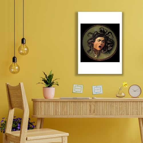 Caravaggio Tête de Méduse impression d'art d'archivage mate Medium poster