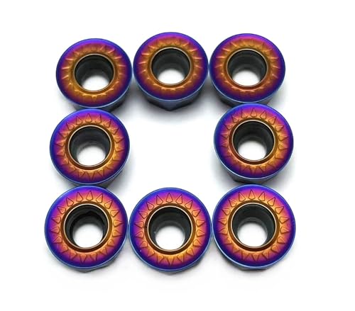 Herramientas de Torneado Carburo con Recubrimiento Azul RPMT08T2 miniatura 5