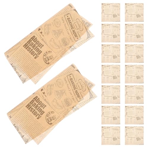 Cabilock 50������H�i���b�v�y�[�p�[ �ϖ��� �x�[�L���O�y�[�p�[ �������V�[�g ���ʎg�p�\ �m���X�e�B�b�N�d�l �g�����̖��؂��X�i�b�N�{�b�N�X�l�߂ɍœK 25×25cm�T�C�Y