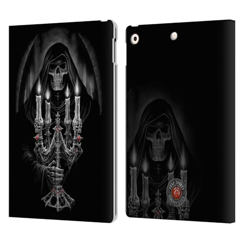 Housse en cuir luxe Anne Stokes Candélabres Tribal pour tablette Apple iPad 10.2