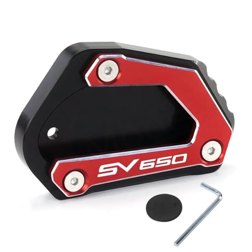 Plaque de support de béquille de moto antidérapante pour Suzuki SV650S