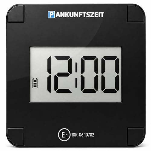 parkzeit-Elektronische Parkscheibe 4 Jahre Batterielaufzeit KBA-Zulassung