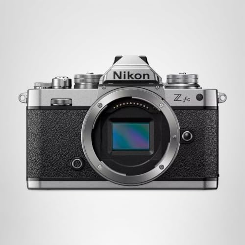 NIKON Z FC boitier Nu, Appareil Photo Hybride capteur DX (20,9 MP, 4K/30p, Rafale 11 i/s, écran Tactile orientable)