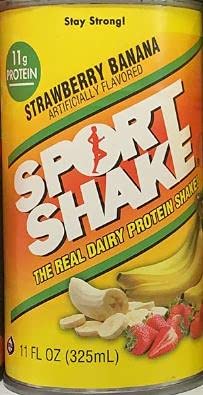 Sport Shake Strawberry Banana 11 oz (1 can)
