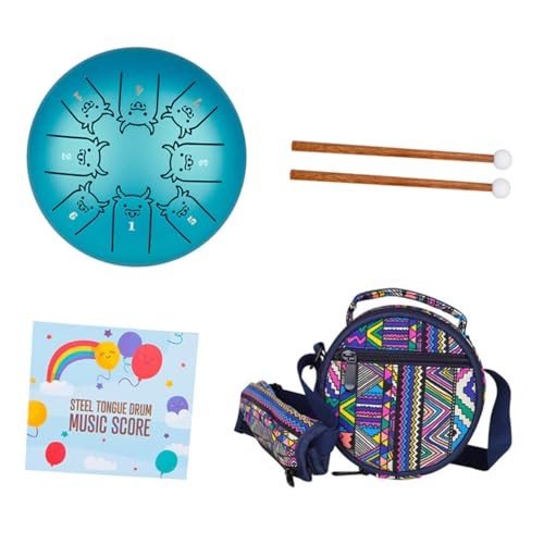 Toddmomy 1 Set Tongue Drum Percussion Instrument for Adults Unique Musical Design for Relief Meditation for Practice Performance