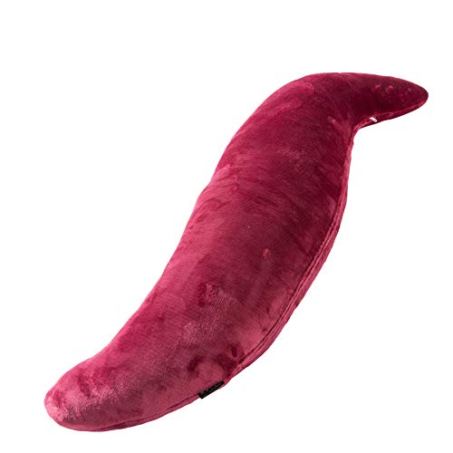 ナイスデイ 抱き枕 ワインレッド 30×120cm mofua ヒートウォーム 発熱 +2℃ 60180065