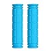 Delight eShop Handlebar Grips (120mm), Rubber Handlebar End Grips for MTB BMX Road Mountain Bike (1 pair) (Sky Blue)