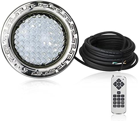 120V LED Pool Light 50FT, 10 Inch Color Changing Pool Light Bulb for Inground Pool, Underwater Swimming Pool Spa Light Replacement Compatible with pentair Pool Fixtures