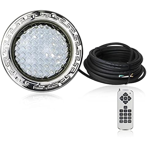 Pomeade SH101300 Pool Lights for Inground Pools, 50FT LED Pool Light Only for 10 inch Wet Niche, Underwater Swimming Pool Light for Pools, Input AC12V, RGB, Remote Control. Excluding Transformer Cover
