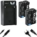 Produktbild 2X SK Akku Ersatz für Sony NP-FM500H | 1650mAh | NP-FM500 + Ladegerät für Sony Alpha 57 65 77 99 A57 A58 A65 A68 A77 A99 II DSLR A580 A700 A850 A900