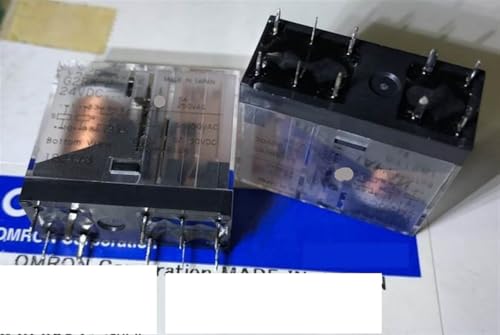 Relais G2RK-2 24V CC à mémoire magnétique pour économie d'énergie