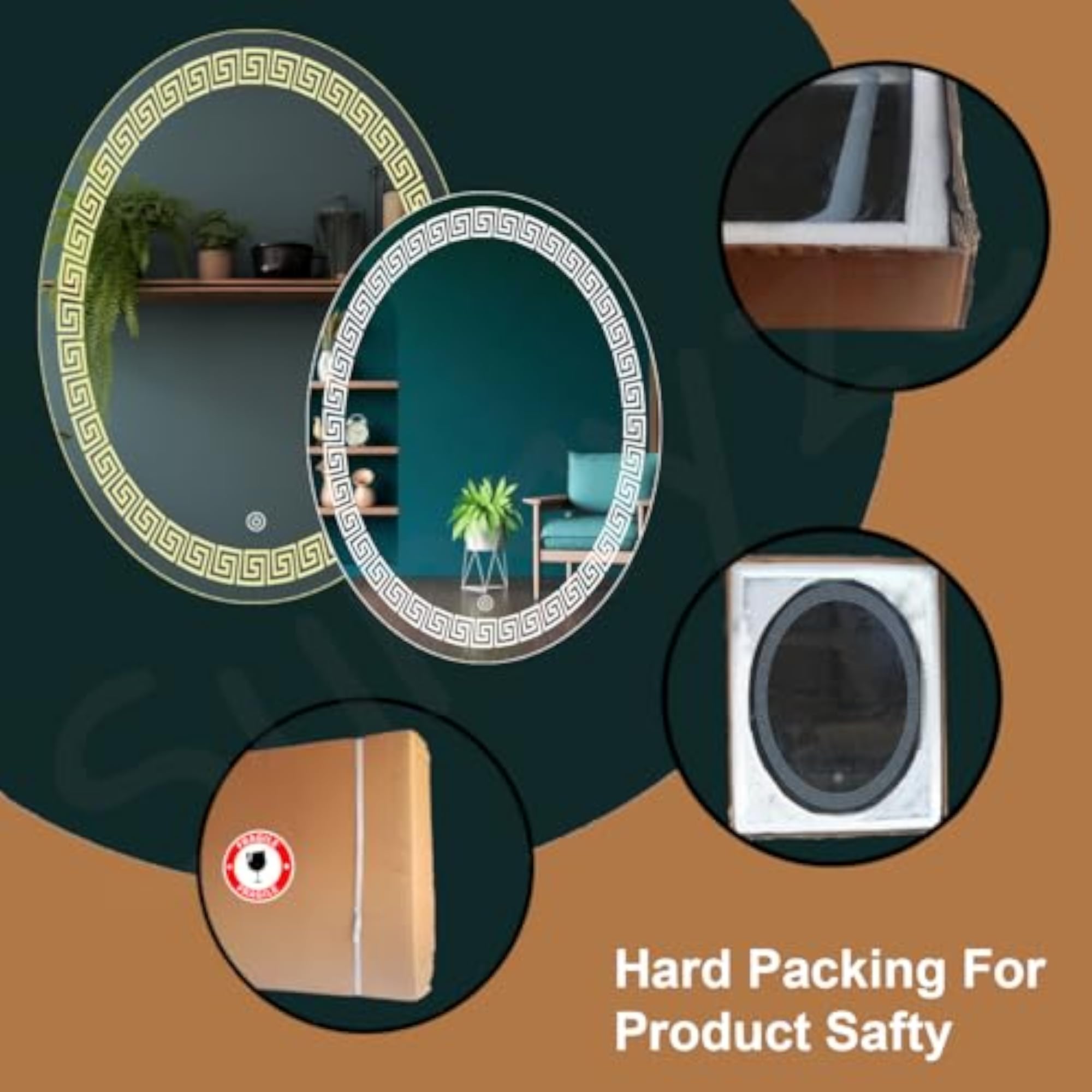 Bathroom LED Mirror with Light
