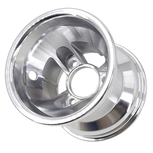 Go Kart Aluminium Alloy 5 Inch 11x7.10-5 rear wheel Rim 10X4.5-5 front Wheel Rim Fit For ATV Go-Kart Scooter Drift Car (10X4.50-5 hub 1pc)