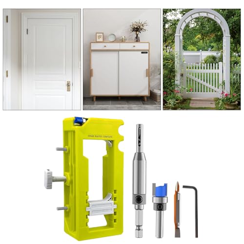 Jauge réglable stable pour bois avec guide de charnière de porte de garage
