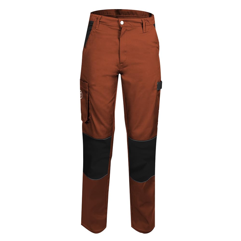 Pantalon de Travail Femme Terracotta Résistant, Confortable et Tendance - Bricolage et Jardinage