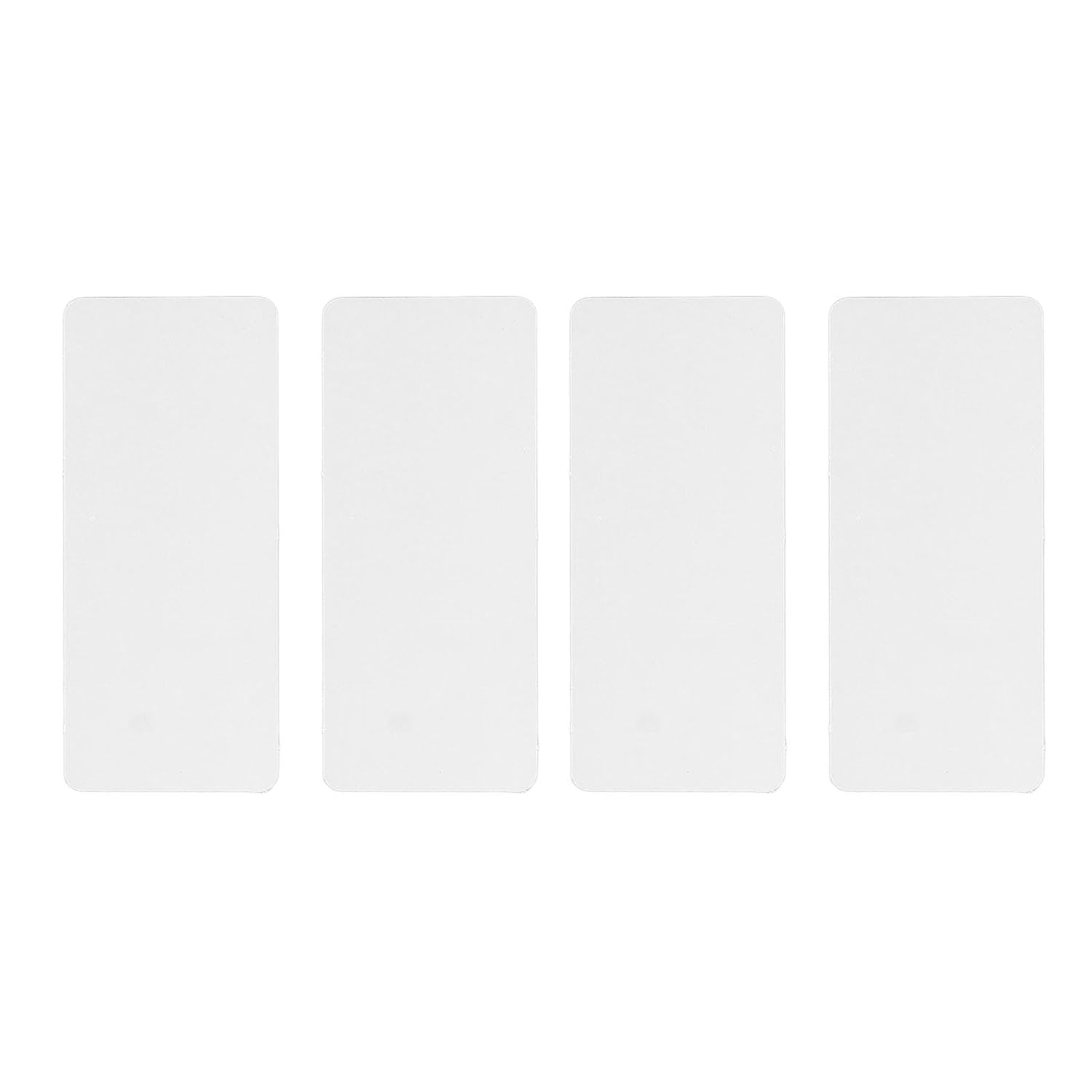 4PCS Cutting Pads for Mini Die Cutting Machine Clear Polycarbonate Plastic Cutting Plates for Embossing Processes