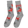 Berserk Men's Guts Symbol Anime Manga Adult Knit Crew Socks 2 Pair Fits Shoe sizes 8-12 - Image 5