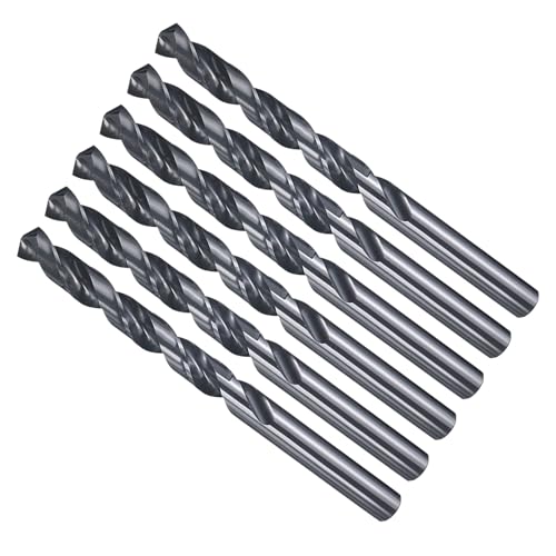 METALLIXITY Drill Bit (1/2") 12.7mm 4241 High-Speed Steel for Wood 6Pcs