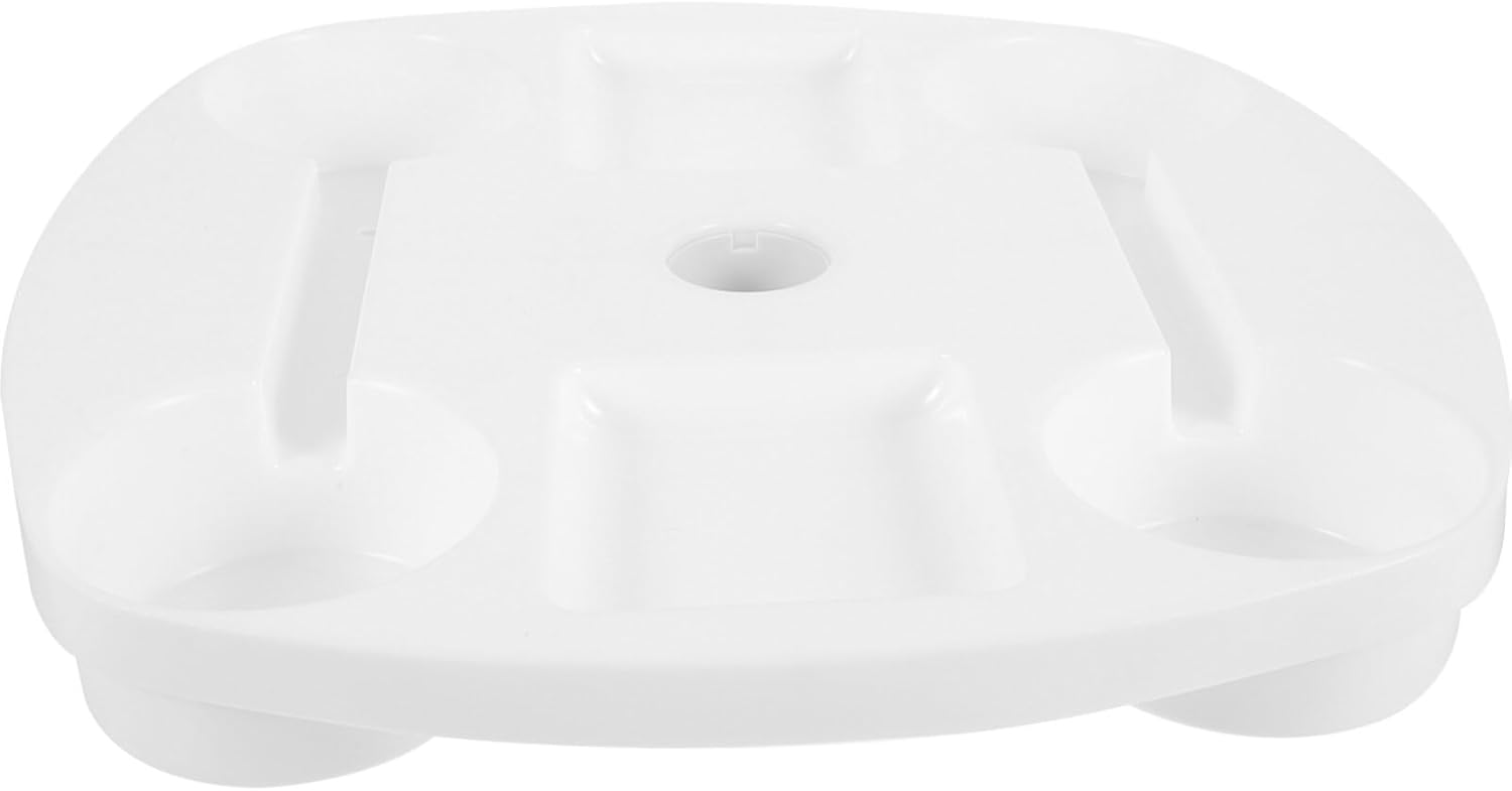 Yardwe Beach Table Tray Outdoor Kitchen Accessory Umbrella Cup Holder Pool Side