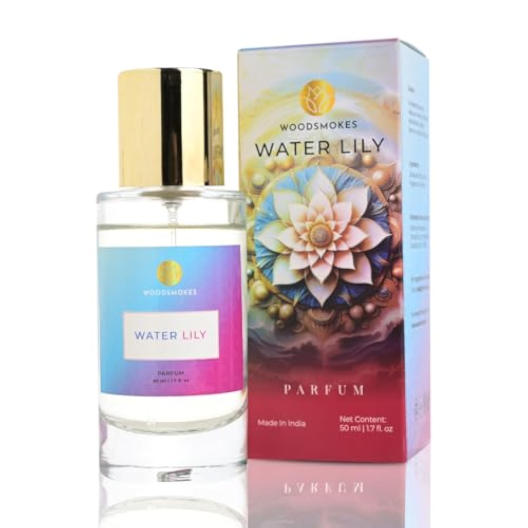 Water Lily Parfum 50 ML, Long Lasting Fragrance
