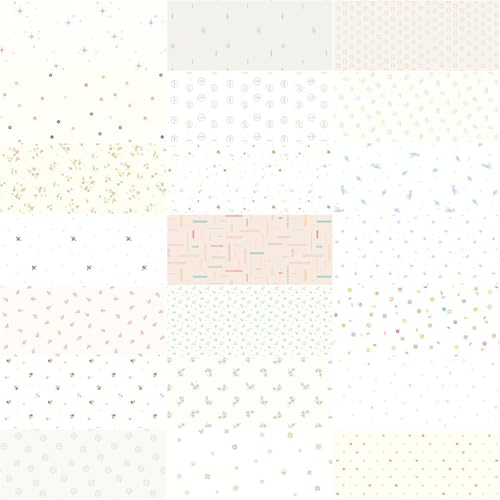 Hush Hush 4 Rolie Polie 40 2.5-inch Strips Jelly Roll Riley Blake Designs RP-15430-40 by Riley Blake Designs - Image 2