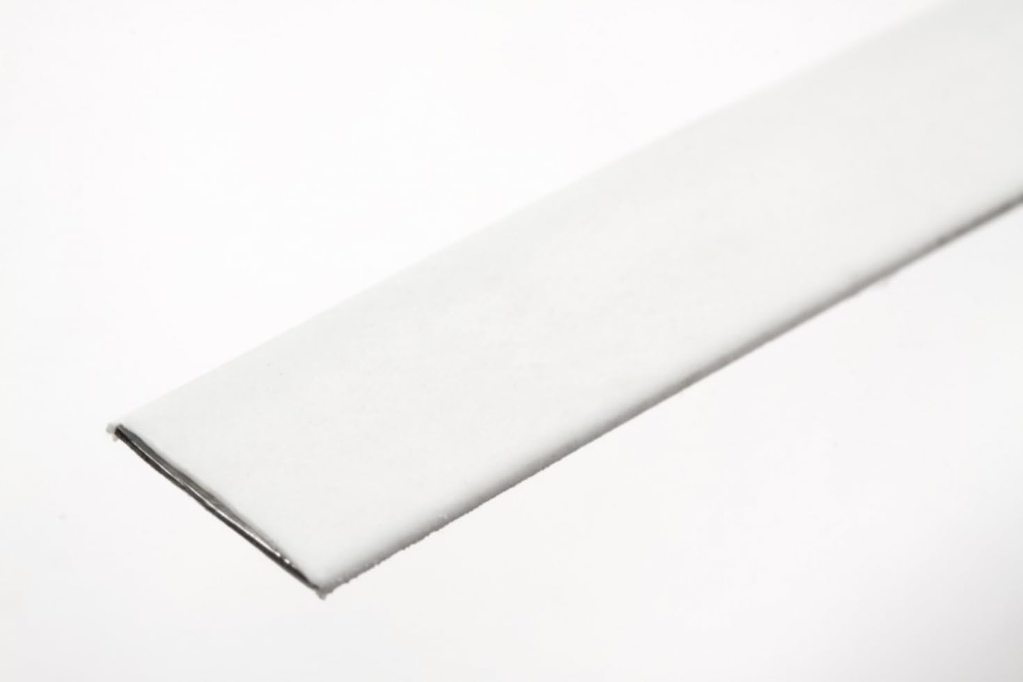 Hemline 10mm Plastic Coated Steel Boning White - per metre