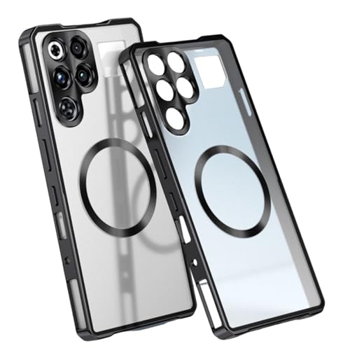 ZHAYLA �X�����P�[�X ZTE Nubia Red Magic 11 Pro/11 Pro+�p�A���C�z�� �ϏՌ� ���h�~ ���^���o���p�[ ���� �n�[�h PC �w�ʕی�P�[�X�J�o�[ �u���b�N