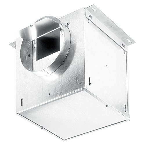 Broan-NuTone L250L Ventilator Fan, 245 CFM 2.3-Sones Straight Through/238 CFM 1.7-Sones Right Angle, White