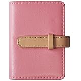DEEZOMO PU Leather Credit Card Holder with 26 Card Slots