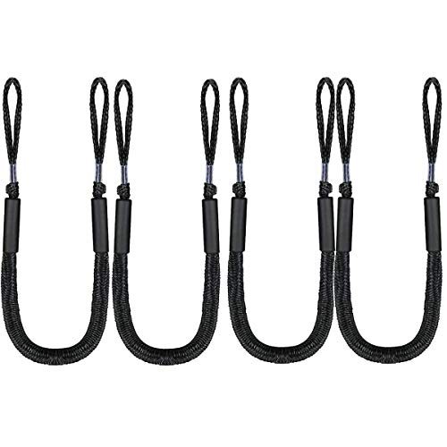 Jranter Bungee Dock Lines, 4 feet Bungee Shock Cords Bungee Docking Rope Mooring