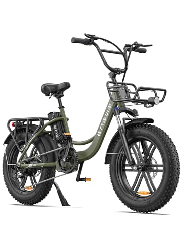 ENGWE Bicicleta Electrica para Adultos, 20 * 4.0 Fat Tire Step-Th...