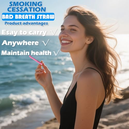 Chewable Breath Sticks containing Essential Oils,chewable Breather Quit Smoking,Stop Smoking Aids Work, Can Taken Anywhere Focus Clear Respiratory (3pcs)