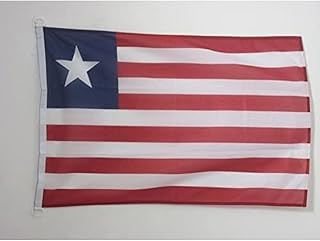 AZ FLAG Liberia Flag 2' x 3' for Outdoor - Liberian Flags 90 x 60 cm - Banner 2x3 ft Knitted Polyester with Rings
