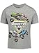 Monster Jam Toddler Boys 3 Pack Graphic T-Shirts Kids Black/Red/Grey 5T