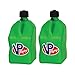 VP Racing Fuels Aluminum 2 Jug Storage Rack, 5.5 Gallon Plastic Motorsport Fuel Liquid Container, Green (2 Pack), and Deluxe Hose Kit (2 Pack)