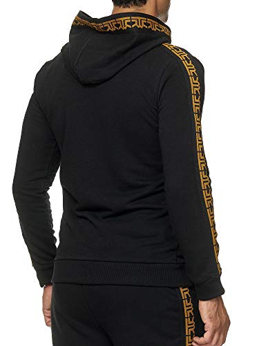 Pull à capuche homme coupe ajustée finitions soignées en molleton