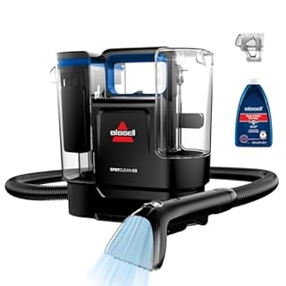 BISSELL SpotClean C5, Lavatappeti, Pulitore Macchie con Sistema Triple Action, Lava Tappezzeria per Tappeti, Auto, Divani, Moquette, Materassi e Altro, Lavatappezzeria, Potente Motore da 400W, 3861N