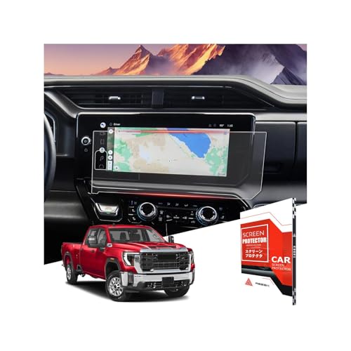 Verre trempé mat pour GMC Sierra 1500 protection écran 13.4 pouces confort visuel haut de gamme