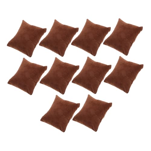 CVUTOVO 10pièces Coussins Montres pour Bracelets Fibres Synthétiques Présentoirs pour Montres Accessoires De Rangement pour Bijoux