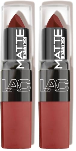 Image of L.A. COLORS Matte Lipstick, Mysterious CML471 (Pack of 2)