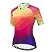 Cycling Jersey Women Sportswear Bike Clothing Girls Bicycle Top MTB Jerseys Breathable, Large