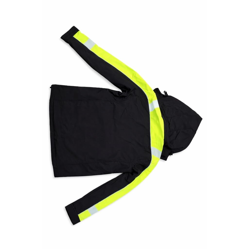 Arbeitsjacke mit Kapuze Softshell GL-8364, mit Fleece gefüttert, atmungsaktiv, wasserdicht.