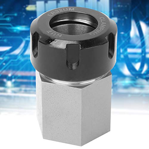 Collet Block, Set - Hex Collet Block, Square Collet Block, ER32 Collet Block Chuck Collet Holder for Lathe Engraving Machine(Hex) - Image 4