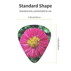 Médiators Guitare 12-Pack Fleur Gerbera Médiators Guitare Électrique Guitare Acoustique Diverses Guitares - Les Beatles, Paul McCartney, John Lennon, RIngo Starr, George Harrison Médiators Guitare 12-Pack Fleur Gerbera Médiators Guitare Électrique Guitare Acoustique Diverses Guitares – Image 3